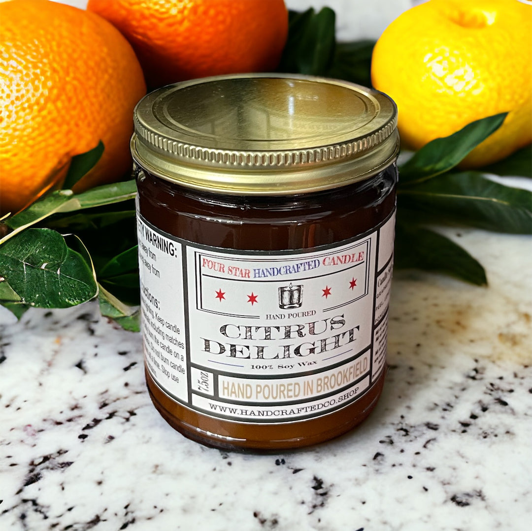 Citrus Delight Soy Wax Candle