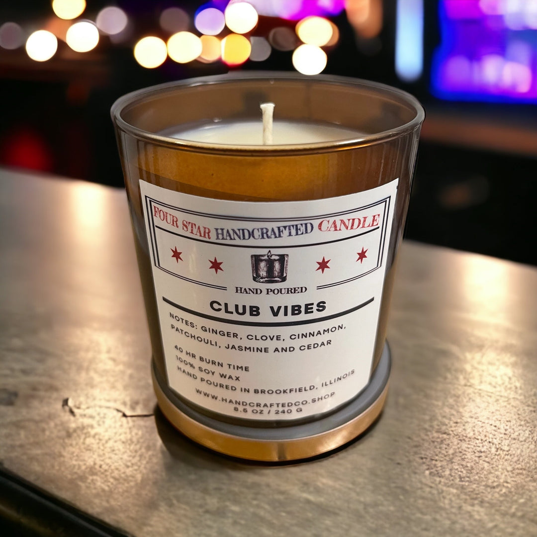 Club Vibes Candle - Four Star Handcrafted Company