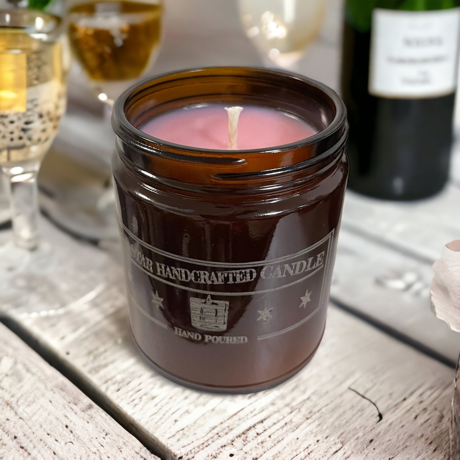Sparkling Joy Soy Wax Candle - Four Star Handcrafted Company