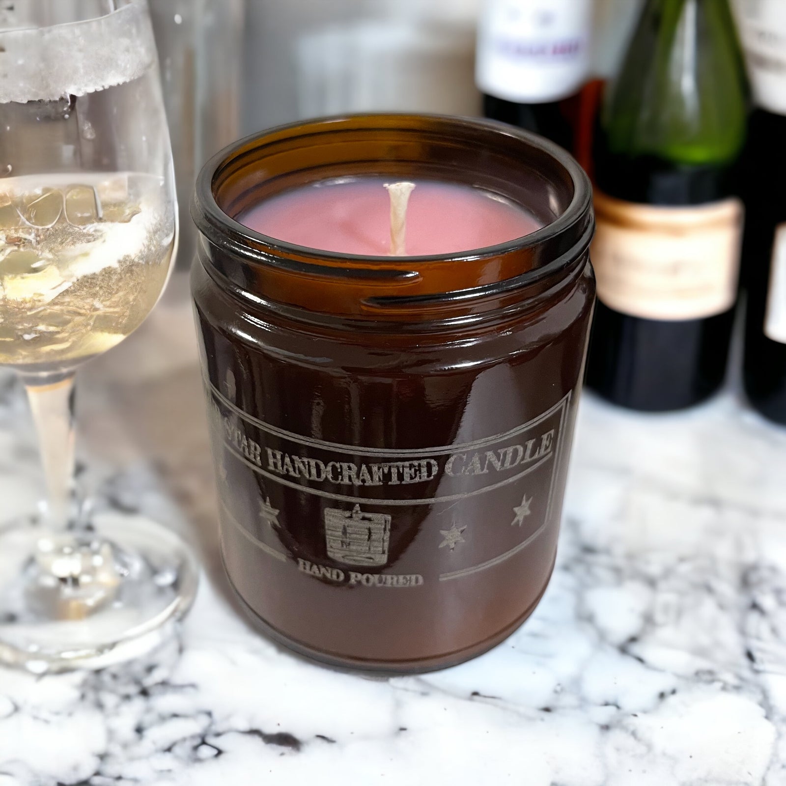 Sparkling Joy Soy Wax Candle - Four Star Handcrafted Company