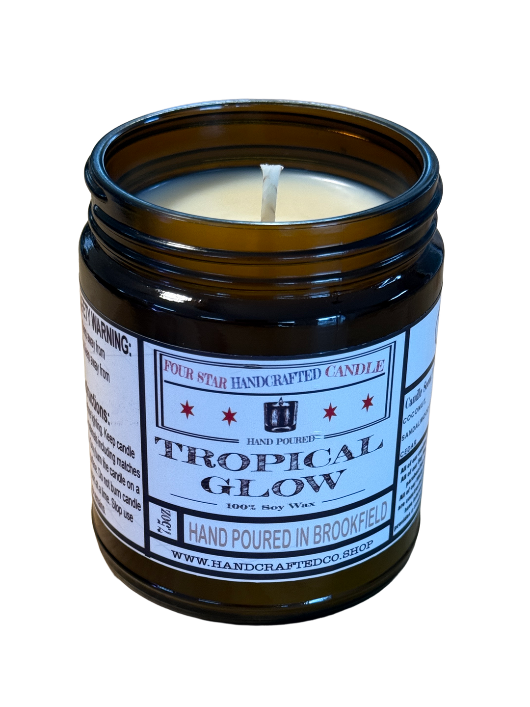 Tropical Glow Soy Wax Candle