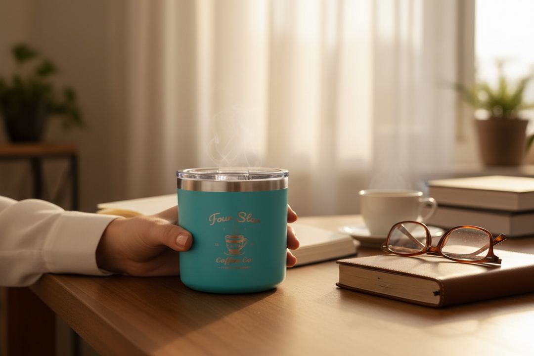 Handcrafted Coffee Tumbler