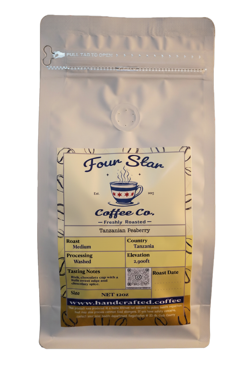 Tanzania Peaberry Small Batch Craft Coffee