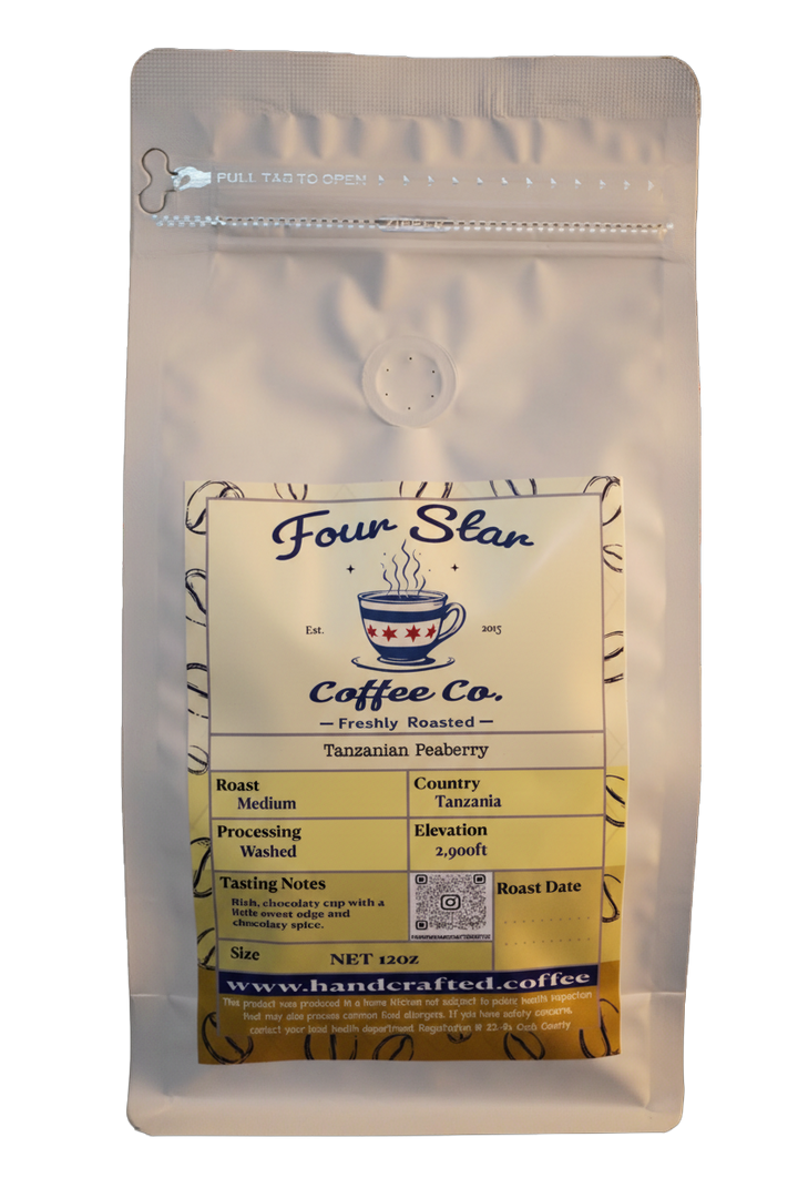 Tanzania Peaberry Small Batch Craft Coffee